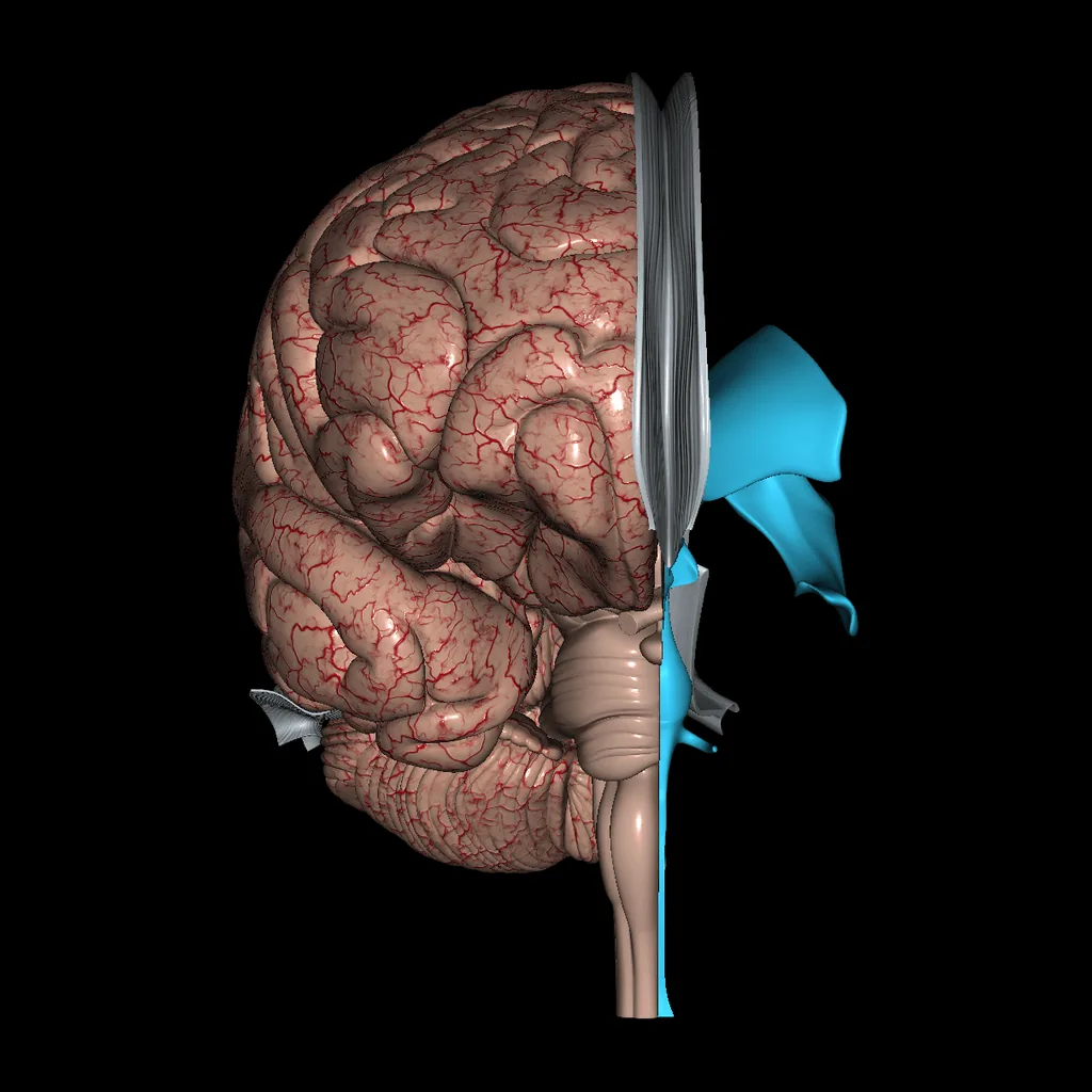 Cerebro (Aislado), vista anterior