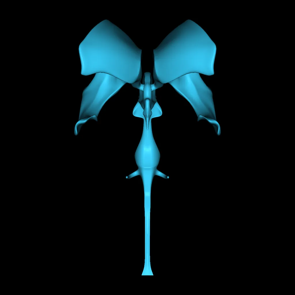 Cerebro (Ventrículos – aislados), vista anterior